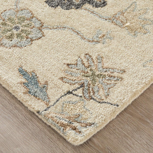 Feizy Rugs Springfield Hand-Tufted Floral Botanical Area Rug with Persian Motifs for Living Rooms 5' x 8' SPF8A48FBGE000E10