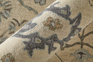 Feizy Rugs Springfield Hand-Tufted Floral Botanical Area Rug with Persian Motifs for Living Rooms 5' x 8' SPF8A48FBGE000E10