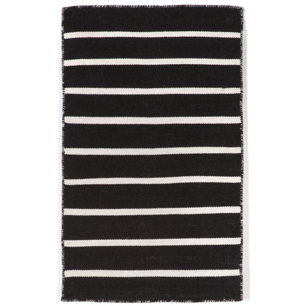 Trans Ocean Liora Manne Sorrento Hand Woven Indoor/Outdoor Area Rug - Stylish, Fade-resistant, Versatile Design Black Polyester,Acrylic Srn23630548