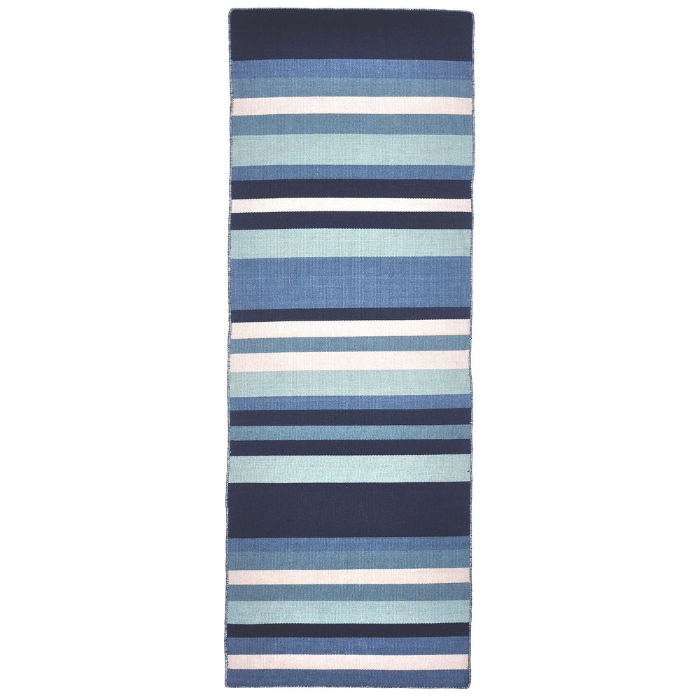 Trans Ocean Liora Manne Sorrento Indoor/Outdoor Handmade Area Rug - Vibrant Geometric Design For Any Space Blue Polyester,Acrylic Srnr8630103