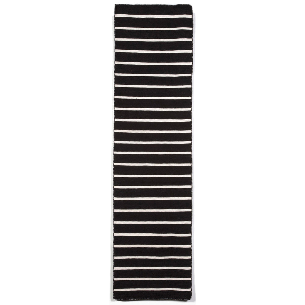 Trans Ocean Liora Manne Sorrento Hand Woven Indoor/Outdoor Area Rug - Stylish, Fade-resistant, Versatile Design Black Polyester,Acrylic Srnr8630548