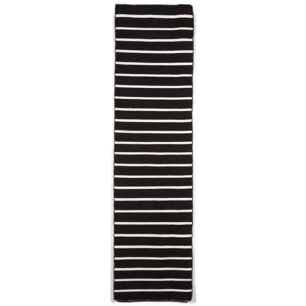 Trans Ocean Liora Manne Sorrento Hand Woven Indoor/Outdoor Area Rug - Stylish, Fade-resistant, Versatile Design Black Polyester,Acrylic Srnr8630548