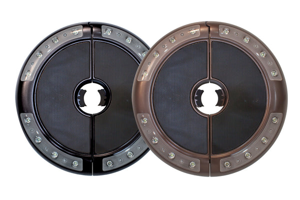 Simplyshade Luna Outdoor Umbrella Light & Bluetooth Speaker: Illuminate Evenings With Style And Sound! Bronze Bronze Ss-luna-00