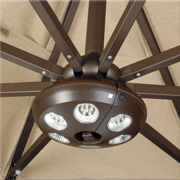 Simplyshade Vega-l Umbrella Light: Illuminate Your Outdoor Oasis For Unforgettable Evenings Under The Stars Bronze Bronze Ss-vega-l-00