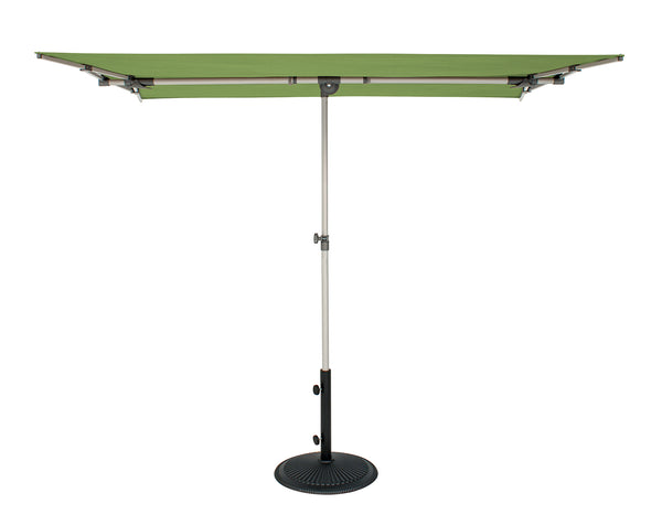Simplyshade Capri 4.95' X 6.93' Rectangle Balcony Umbrella – Create Your Perfect Outdoor Retreat Today! Lime Platinum Ssbu-5x7rt-5t/P027