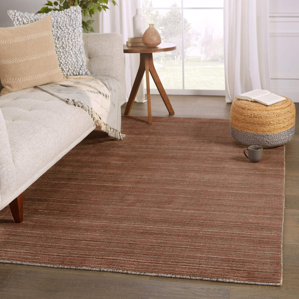 Jaipur Living Jaipur Living Hand-loomed Wool Rayon Area Rug Warm Gradient Tones for Modern Rooms Red 5'X8' RUG148570