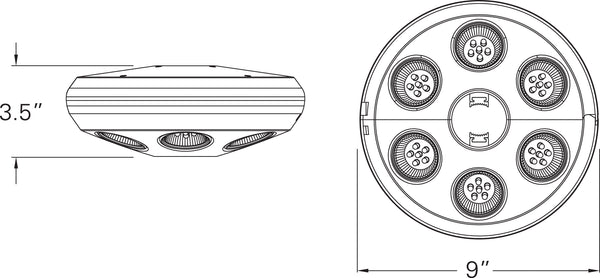 Simplyshade Vega-l Umbrella Light: Illuminate Your Outdoor Oasis For Unforgettable Evenings Under The Stars Bronze Bronze Ss-vega-l-00