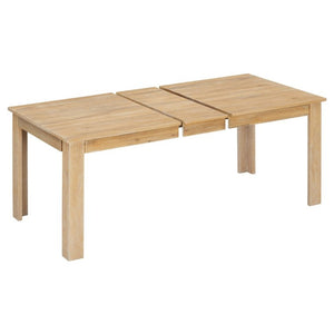 English Elm Trexm Farmhouse Acacia Wood Extendable Dining Set Seats Eight with Storage Drawers ST000082AAN-2026