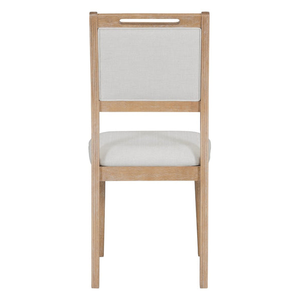 English Elm Trexm Six Piece Retro Dining Set Rubberwood Trestle Table Four Chairs Bench Seats Natural Wood Wash ST000127AAD