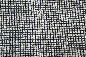 Alora Decor Storm Hand-Tufted Wool Runner 2'6"X8' – Black & White Tweed Texture, Durable Cozy Cushioning For Hallways STMST100106932608