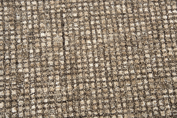 Alora Decor Storm Hand-Tufted Wool Rug In Earthy Browns — Dense Pile, Space-Dyed Texture, Durable Elegance 5' x 8' STMST100400120508