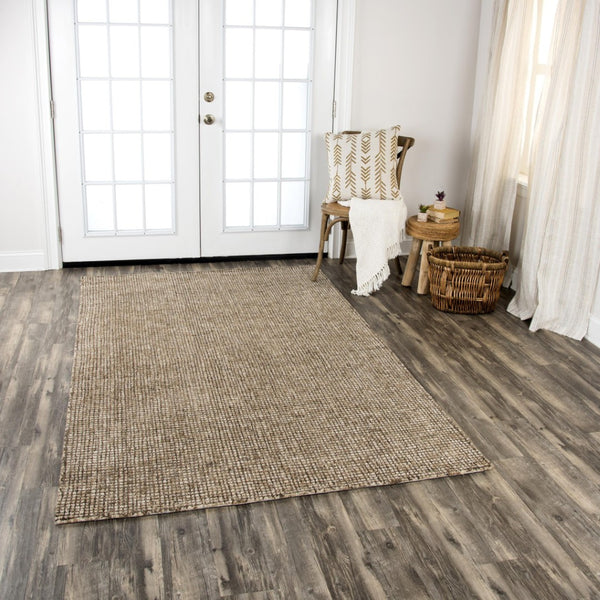 Alora Decor Storm Hand‑Tufted Wool Runner 2'6" X 8' – Space‑Dyed Browns, Dense Pile, Durable Edges For Hallways STMST100400122608
