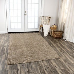 Alora Decor Storm Hand-Tufted Wool Rug In Earthy Browns — Dense Pile, Space-Dyed Texture, Durable Elegance 5' x 8' STMST100400120508