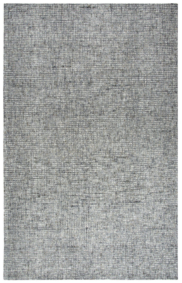 Alora Decor Storm Gray 2'6"X8' Hand-Tufted Wool Runner, Tweed-Inspired Loop & Cut Pile For Resilient Comfort STMST1005DR002608