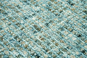 Alora Decor Storm Hand-Tufted Geometric Wool Rug In Calming Teal And Blue — Textured, Durable, Low-Profile 3' x 5' STMST100600890305