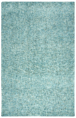 Alora Decor Storm Hand-Tufted Geometric Wool Rug In Calming Teal And Blue — Textured, Durable, Low-Profile 3' x 5' STMST100600890305