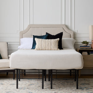 Malouf Highrise™ Lt 18" Platform Bed Frame - Tool-free Assembly, Space-saving Design & 2000 Lb Capacity   St22qq18fp