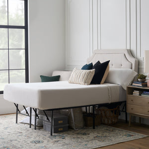 Malouf Highrise™ Lt 18" Platform Bed Frame - Tool-free Assembly, Space-saving Design & 2000 Lb Capacity   St22qq18fp