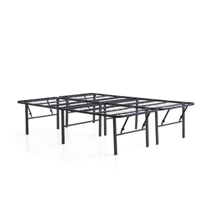 Malouf Highrise™ Lt 18" Platform Bed Frame - Tool-free Assembly, Space-saving Design & 2000 Lb Capacity   St22qq18fp