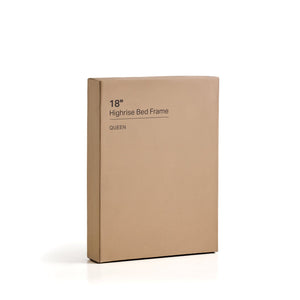 Malouf Highrise™ Lt 18" Platform Bed Frame - Tool-free Assembly, Space-saving Design & 2000 Lb Capacity   St22qq18fp