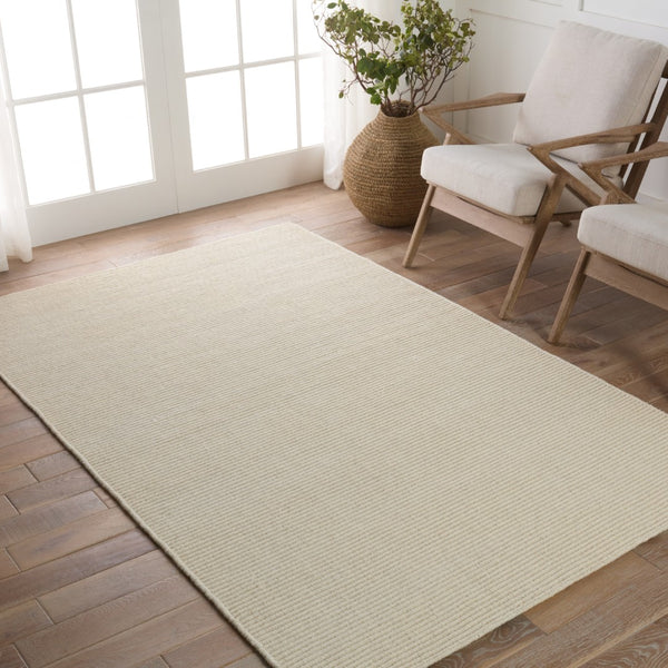 Jaipur Living Strada Shyre Contemporary Handmade Indoor Rug Cream 10'x14'