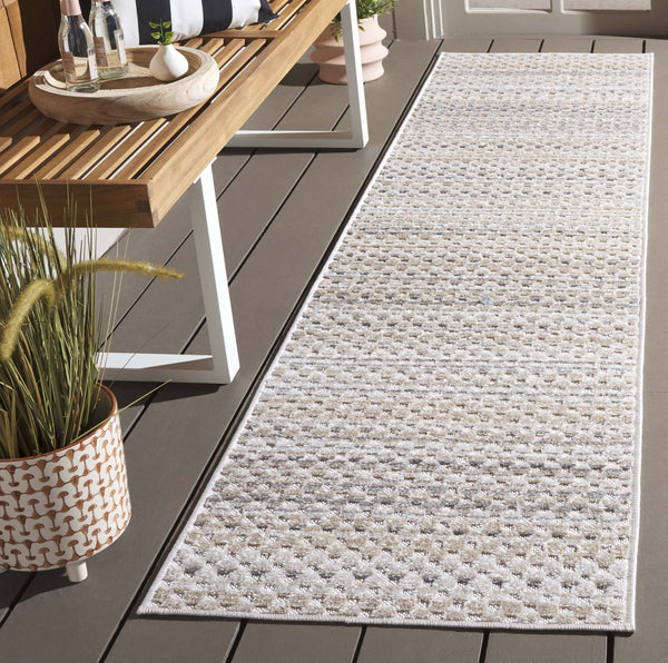 Safavieh Stella Collection Plush Area Rug - Stylish Polypropylene Design For Modern Living Spaces Beige ,Grey Polypropylene Pile Sta103b-8