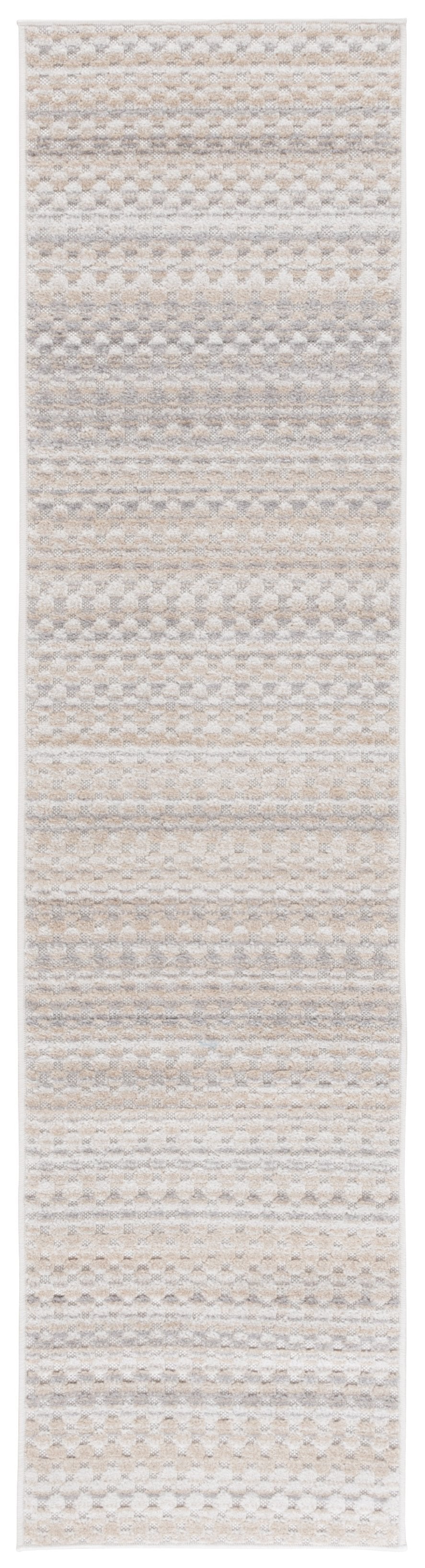 Safavieh Stella Collection Plush Area Rug - Stylish Polypropylene Design For Modern Living Spaces Beige ,Grey Polypropylene Pile Sta103b-8