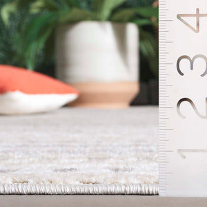 Safavieh Stella Collection Plush Area Rug - Stylish Polypropylene Design For Modern Living Spaces Beige ,Grey Polypropylene Pile Sta103b-8