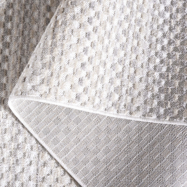 Safavieh Stella Collection Plush Area Rug - Stylish Polypropylene Design For Modern Living Spaces Beige ,Grey Polypropylene Pile Sta103b-8