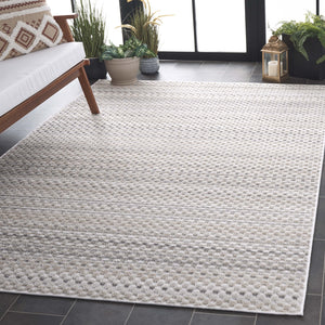 Safavieh Stella Collection Plush Area Rug - Stylish Polypropylene Design For Modern Living Spaces Beige ,Grey Polypropylene Pile Sta103b-8