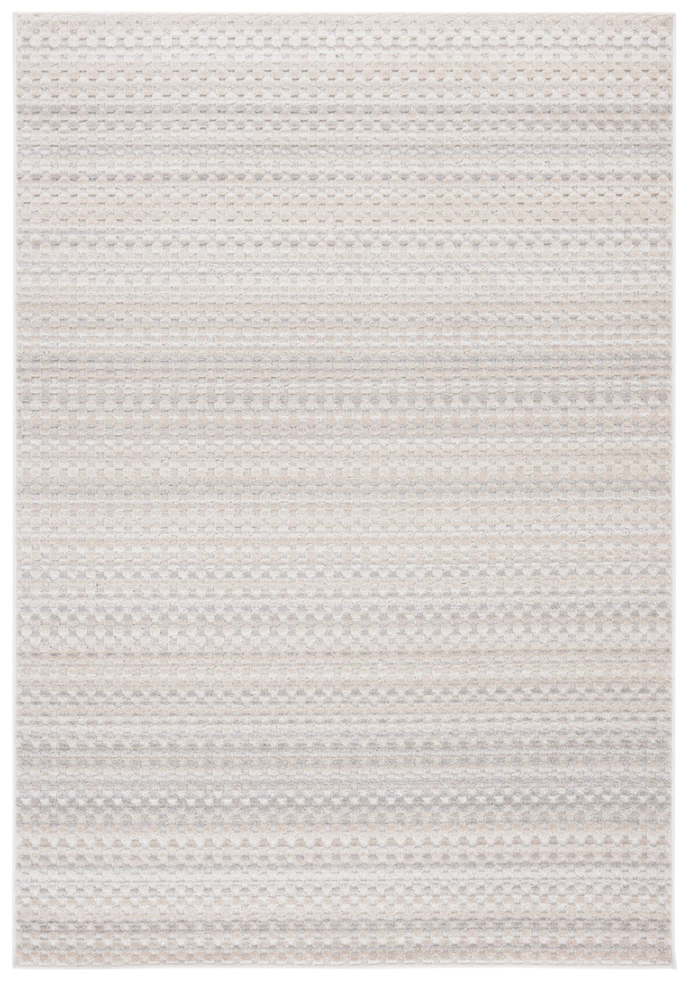 Safavieh Stella Collection Plush Area Rug - Stylish Polypropylene Design For Modern Living Spaces Beige ,Grey Polypropylene Pile Sta103b-8