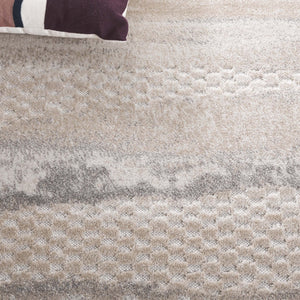 Safavieh Stella Luxurious Polypropylene Rug - Elegant Beige And Grey Design For Modern Home Décor Beige ,Grey Polypropylene Pile Sta105b-7r