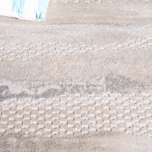 Safavieh Stella Luxurious Polypropylene Rug - Elegant Beige And Grey Design For Modern Home Décor Beige ,Grey Polypropylene Pile Sta105b-7r