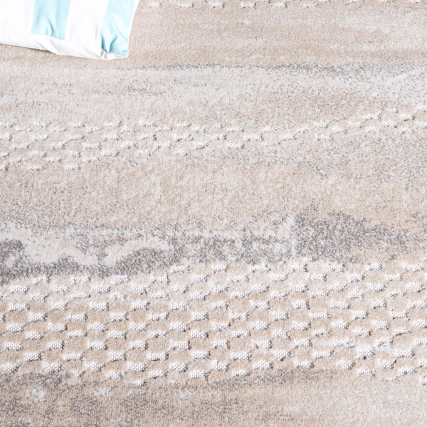 Safavieh Stella Luxurious Polypropylene Rug - Elegant Beige And Grey Design For Modern Home Décor Beige ,Grey Polypropylene Pile Sta105b-7r