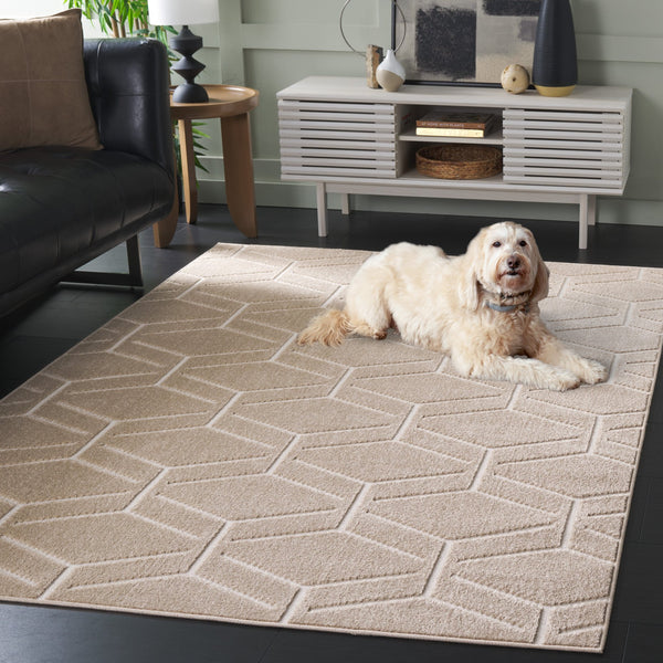 Safavieh Stella Luxurious Area Rug - Soft Polypropylene Pile For Elegant Home Décor And Comfort Beige Polypropylene Pile Sta107e-6r