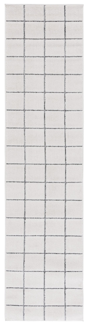 Safavieh Stella Contemporary Area Rug - Chic Ivory And Grey Checkerboard Design For Stylish Interiors Ivory ,Grey Polypropylene Pile Sta108b-5
