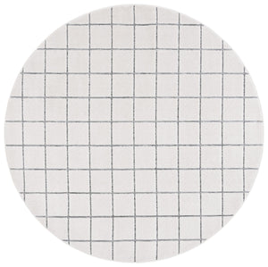Safavieh Stella Contemporary Area Rug - Chic Ivory And Grey Checkerboard Design For Stylish Interiors Ivory ,Grey Polypropylene Pile Sta108b-5