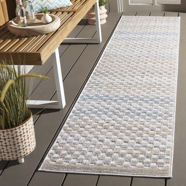 Safavieh Stella Premium Polypropylene Area Rug – Stylish Beige And Blue Design For Modern Home Décor Beige ,Blue Polypropylene Pile Sta109b-9
