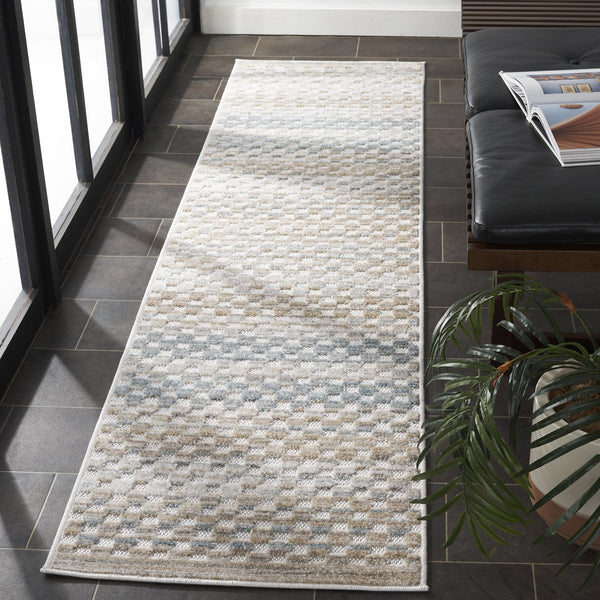 Safavieh Stella Premium Polypropylene Area Rug – Stylish Beige And Blue Design For Modern Home Décor Beige ,Blue Polypropylene Pile Sta109b-9