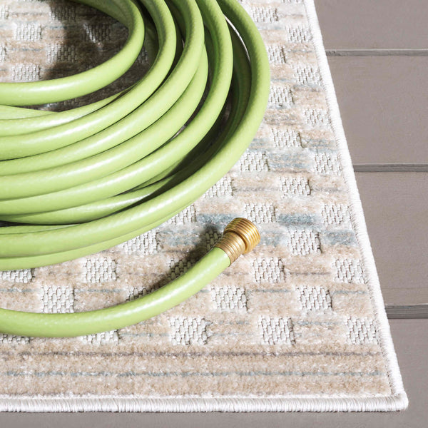 Safavieh Stella Premium Polypropylene Area Rug – Stylish Beige And Blue Design For Modern Home Décor Beige ,Blue Polypropylene Pile Sta109b-9