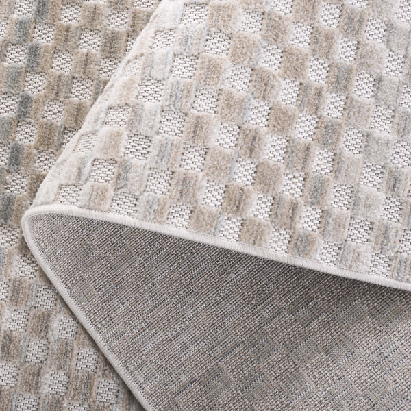 Safavieh Stella Premium Polypropylene Area Rug – Stylish Beige And Blue Design For Modern Home Décor Beige ,Blue Polypropylene Pile Sta109b-9