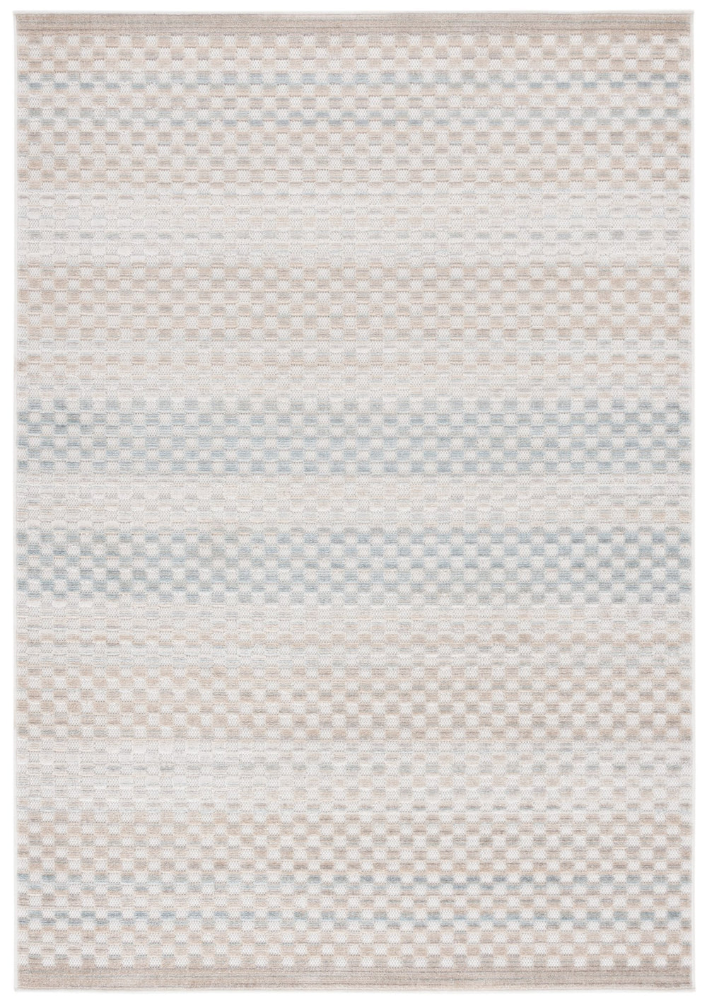 Safavieh Stella Premium Polypropylene Area Rug – Stylish Beige And Blue Design For Modern Home Décor Beige ,Blue Polypropylene Pile Sta109b-9