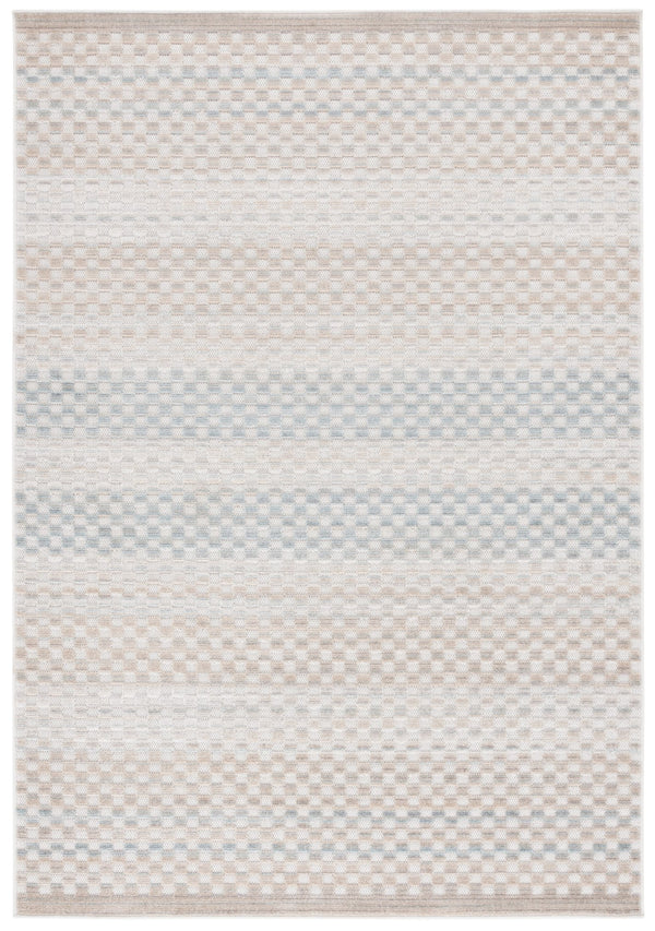 Safavieh Stella Premium Polypropylene Area Rug – Stylish Beige And Blue Design For Modern Home Décor Beige ,Blue Polypropylene Pile Sta109b-9