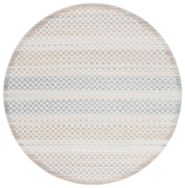 Safavieh Stella Premium Polypropylene Area Rug – Stylish Beige And Blue Design For Modern Home Décor Beige ,Blue Polypropylene Pile Sta109b-9
