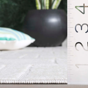 Safavieh Stella Plush Area Rug - Elegant Power-loomed Design For Indoor/Outdoor Use, Easy Maintenance & Comfort Ivory Polypropylene Pile Sta110b-28