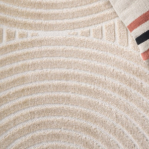 Safavieh Stella Polypropylene Hallway Runner Solid Beige Ivory Low Pile Minimalist Entryway Rug STA113B-27