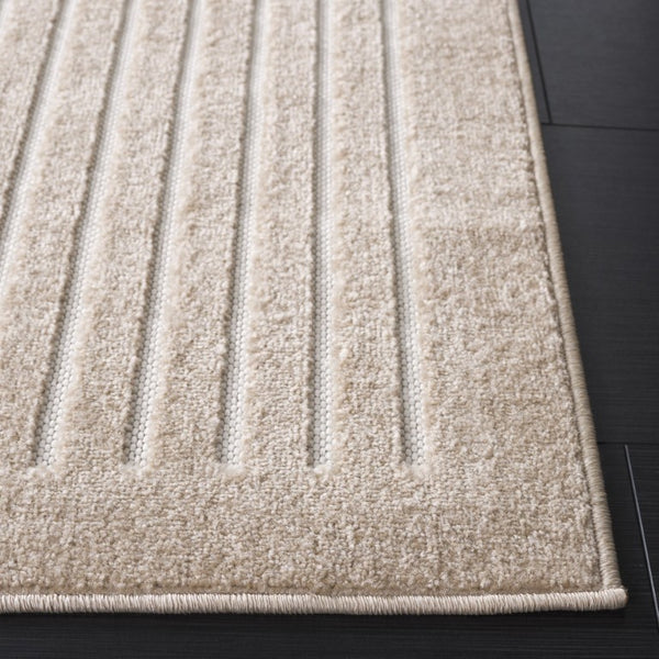 Safavieh Stella Polypropylene Hallway Runner Solid Beige Ivory Low Pile Minimalist Entryway Rug STA113B-27