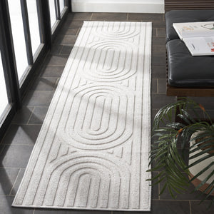 Safavieh Stella Indoor/Outdoor Area Rug - Timeless Geometric Design For Modern Elegance And Durability Ivory Polypropylene Pile Sta115a-28