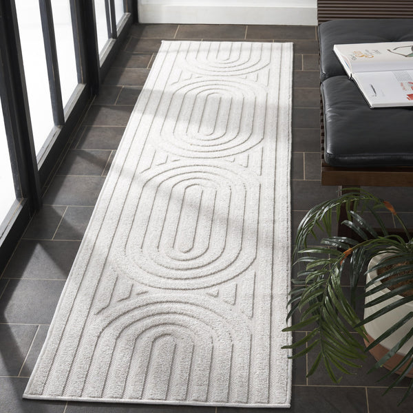 Safavieh Stella Indoor/Outdoor Area Rug - Timeless Geometric Design For Modern Elegance And Durability Ivory Polypropylene Pile Sta115a-28