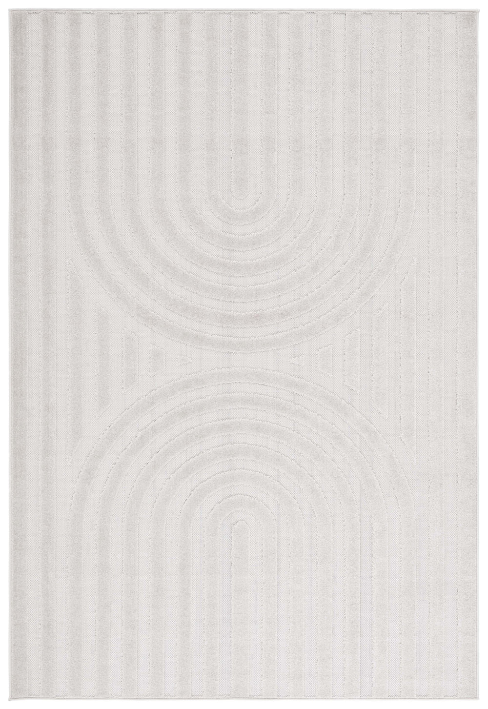 Safavieh Stella Indoor/Outdoor Area Rug - Timeless Geometric Design For Modern Elegance And Durability Ivory Polypropylene Pile Sta115a-28